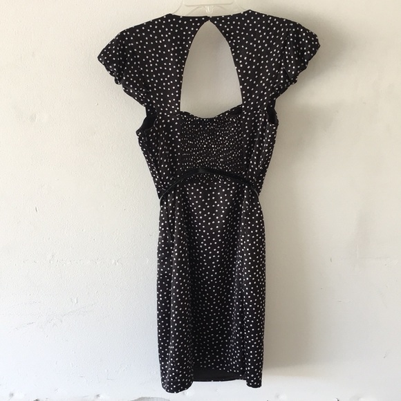 Guess speckled satin stretch bombshell dress - Picture 6 of 6